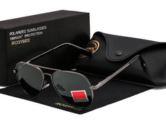 Men's Polarized 'Nitro' Aviator UV400 Sunglasses