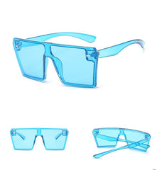 Women's Square 'Elvira' Plastic Sunglasses