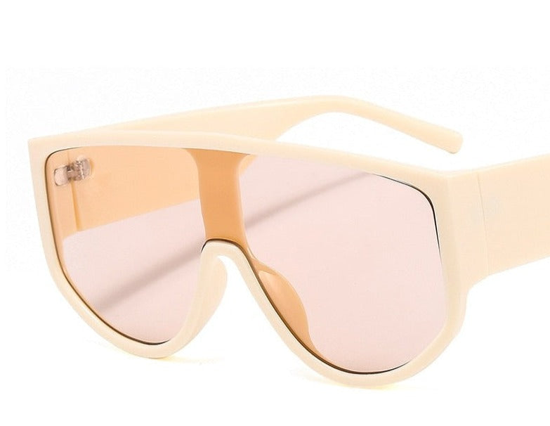 Women's Oversized 'Sunny Bunny' Plastic Sunglasses