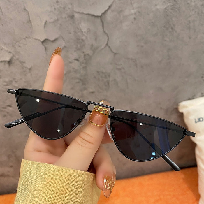 Women's Cat Eye 'Lily Summer' Metal Sunglasses