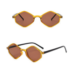 Women's Polygon Square 'Fun in the Sun' Retro Sunglasses