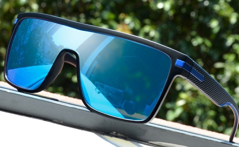 Men's Square Oversized 'Astor'  Plastic Sunglasses