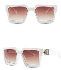 Unisex Square 'The Banned Shades' Plastic Sunglasses