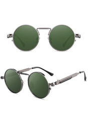 Unisex Round "Sky Walker" Metal Sunglasses