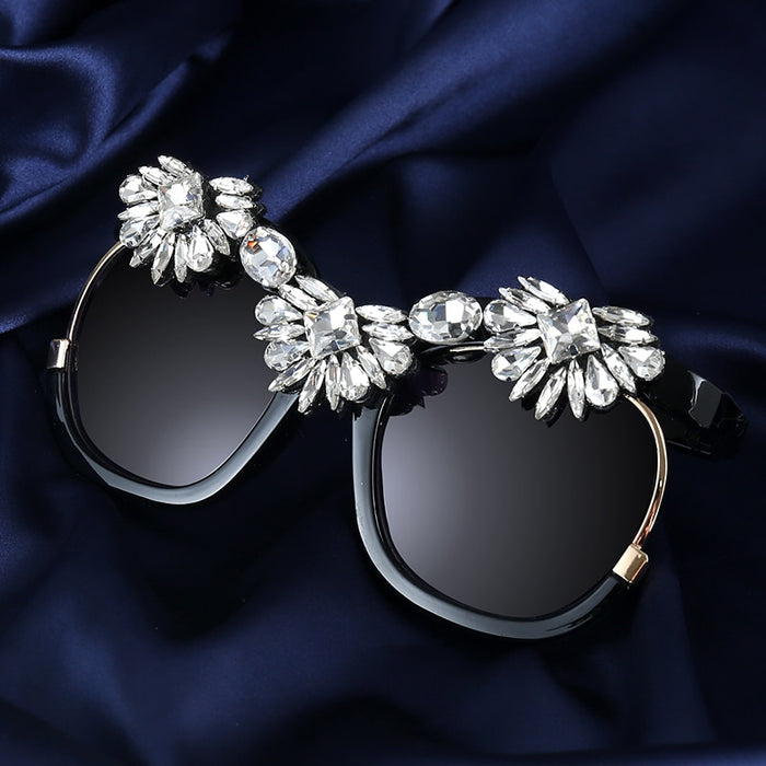 Women's Round ' Trixia' Alloy Sunglasses
