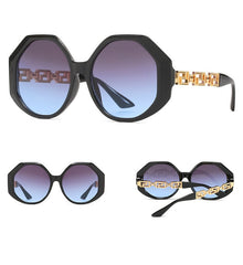 Women's Oversized 'Elegant' Hexagonal Sunglasses