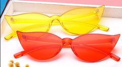 Women's Cat Eye ' Sugar Baby ' Plastic Sunglasses