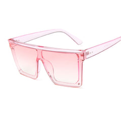 Women's Oversized Square 'Lush' Plastic Sunglasses