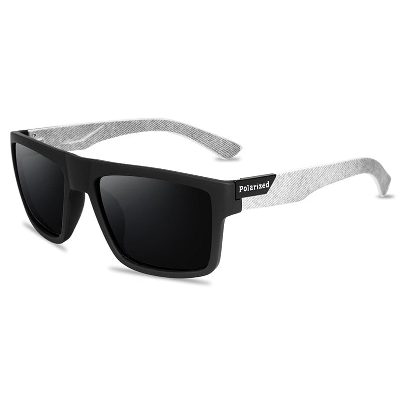 Men's Luxury Polarized 'Sunny Town' Square Sunglasses