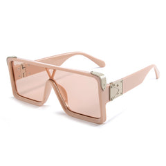 Men's Oversized 'Conjoined' Square Sunglasses