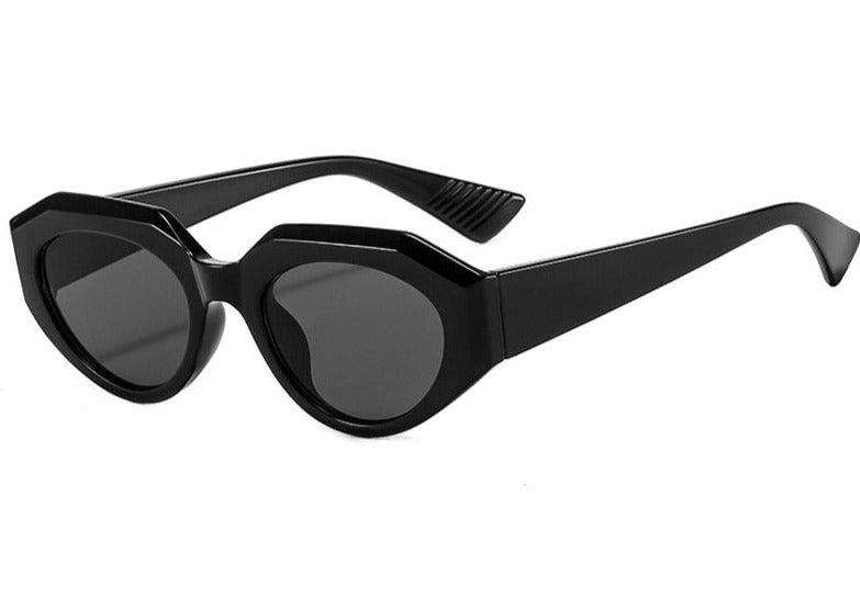 Women's Punk Oval 'Lila Eye Wear' Plastic Sunglasses