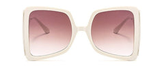 Women's Bow Shape 'Area 51' Square Sunglasses