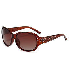 Women's Oval 'Age and Rage' Plastic Sunglasses