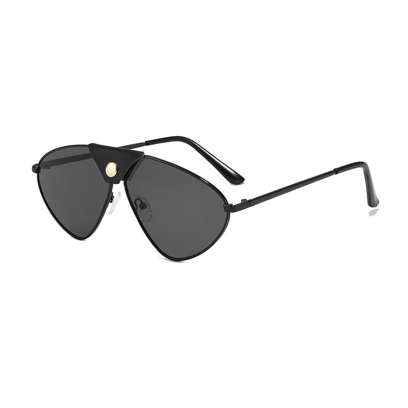 Women's Polarized 'Foxy Sights' Metal Sunglasses