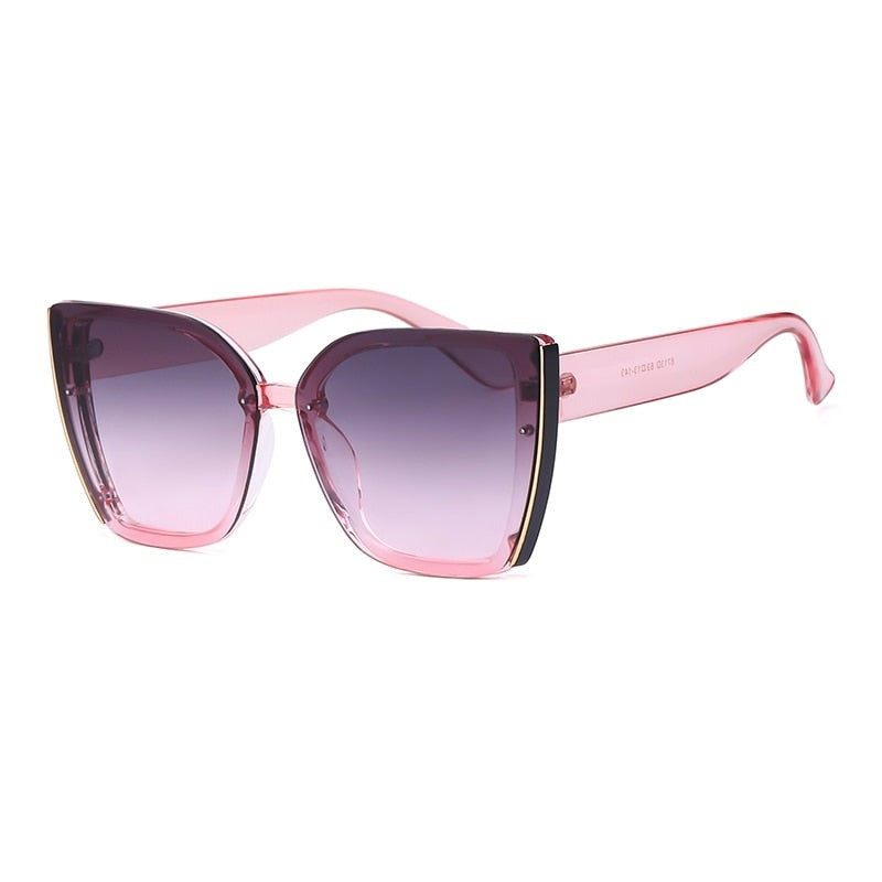 Women's Oversized 'Daylight' Cat Eye Sunglasses