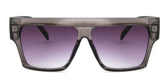 Women's Oversized Square 'Maxcoline' Plastic Sunglasses