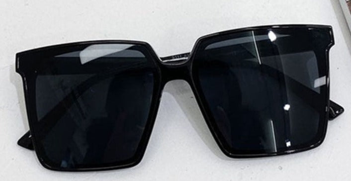Women's Oversized Square 'Dagny Love' Plastic Sunglasses