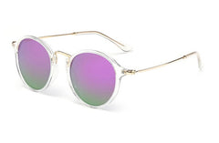 Men's Vintage Round 'Maleko ' Metal Sunglasses