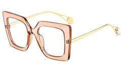 Women's Square 'Tiny Ban' Plastic Sunglasses