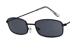 Men's Small Rectangle 'Small Zion' Metal Sunglasses