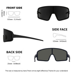 Unisex 'The Concord' Polarized Active Sport & Biking Sunglasses