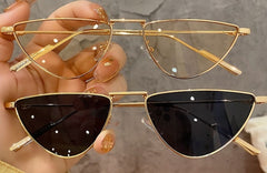 Women's Cat Eye 'Lily Summer' Metal Sunglasses