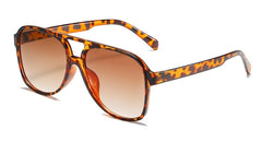 Women's Oversized Pilot 'The Stylish' Metal Sunglasses