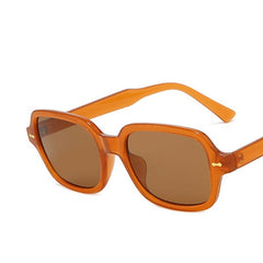 Women's Vintage 'Sunshine Eyes' Square Frame Sunglasses