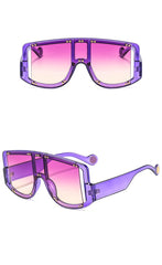 Women's Costume 'Fiore Eye' Plastic Sunglasses