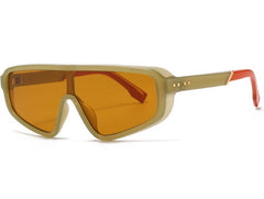 Women's Vintage Square 'Kismet Sunny' Plastic Sunglasses