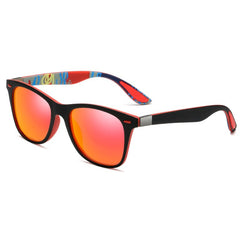 Unisex Square Polarized 'Crux' Sports Sunglasses