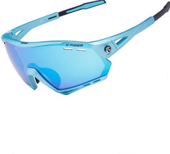 Men's Cycling Polarized 'Archie' Plastic Sports Sunglasses