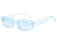 Women's Rectangle 'Veronica' Plastic Sunglasses