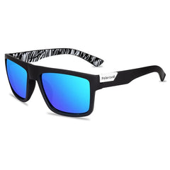 Men's Luxury Polarized 'Sunny Town' Square Sunglasses