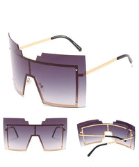 Women's Oversized 'In The Zone' Square Sunglasses