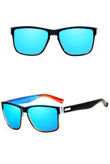 Men's Vintage Rectangular 'Onlookers' Plastic Sunglasses