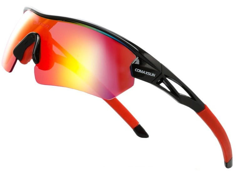Men's Cycling Polarized 'Wrath' Plastic Sports Sunglasses