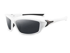 Men's Rectangular 'Downhill' Sunglasses