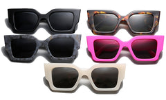 Women's Square 'Zandra' Plastic Sunglasses