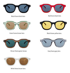 Women's Square 'Sedna' Plastic Sunglasses