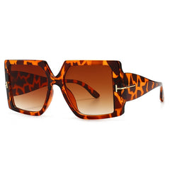 Women's Square 'Summer Gigli' Plastic Sunglasses