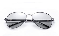 Men's Classic Oval 'The Boss' Discoloration Sunglasses