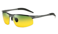 Men's Polarized Sports 'Lazar Eye Wear' Metal Sunglasses