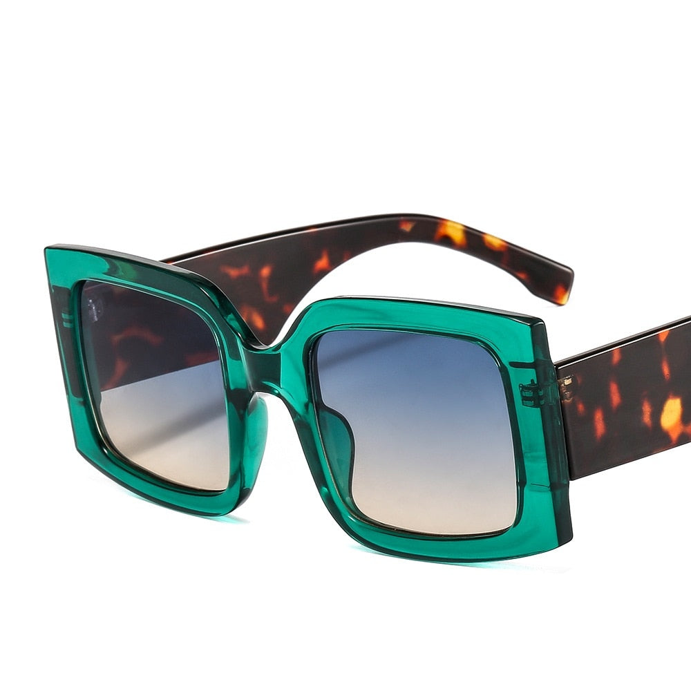 Women's Oversized 'Chameleon' Square Sunglasses