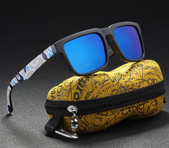 Men's Square 'Eye-catching' Polarized Sunglasses