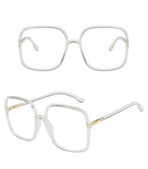 Women's Square 'Holly Spot' Plastic Sunglasses