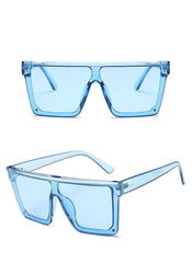 Men's Oversized "Cool Robo" Square Sunglasses