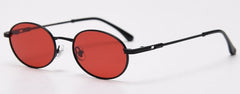 Men's Oval 'Fester' Metal Sunglasses