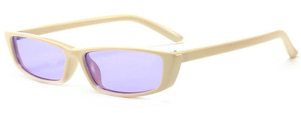 Women's Rectangle Vintage ' The Siren' Plastic Sunglasses