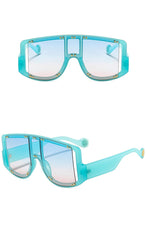 Women's Costume 'Fiore Eye' Plastic Sunglasses